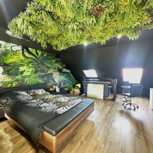 Maison de ville moderne avec piscine