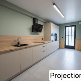 Maison semi individuelle ,jardin , garage !