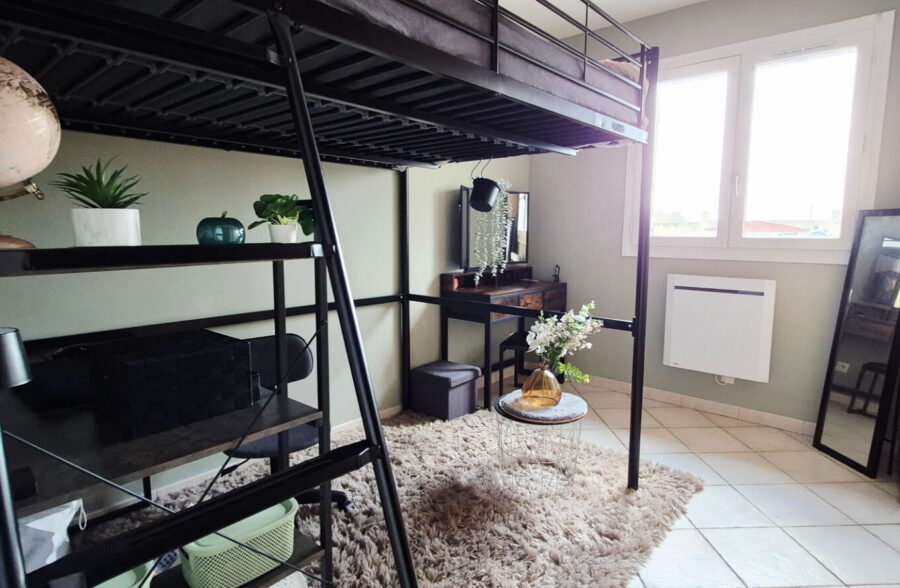 Pavillon individuel semi plain pied en brique