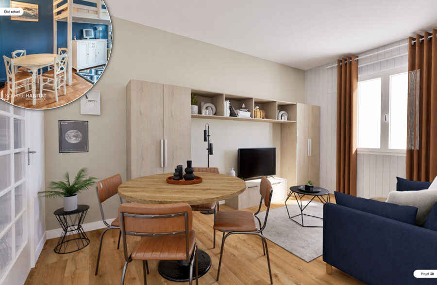 Appartement Le Touquet Paris Plage 1 pièce(s) 23.24 m2