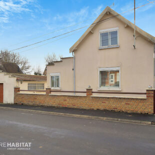 Maison individuelle 122m², 3 chambres, jardin et garage