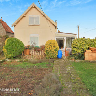 Maison individuelle 122m², 3 chambres, jardin et garage