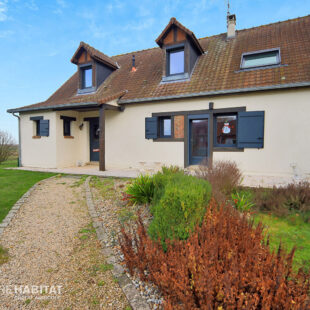 Maison individuelle 134m², 5 chambres, sous-sol complet et jardin