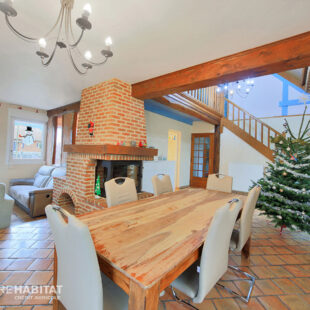 Maison individuelle 134m², 5 chambres, sous-sol complet et jardin