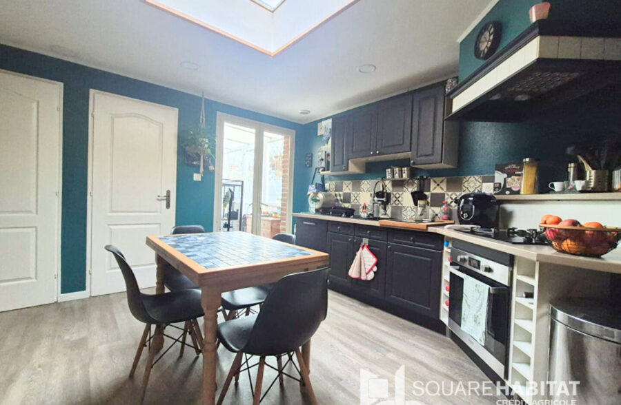 Maison Lille 4 pièce(s) 84.10 m2 jardin – 2 places de stationnement