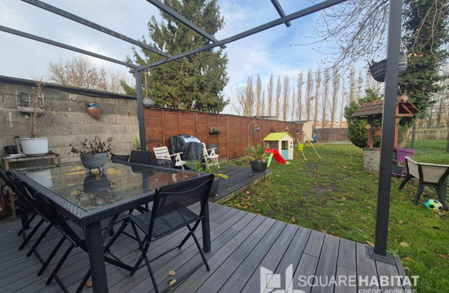 Maison Lille 4 pièce(s) 84.10 m2 jardin – 2 places de stationnement