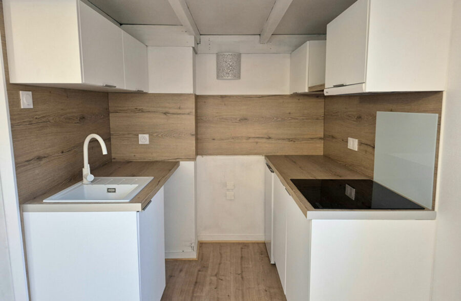 LILLE SAINT-MICHEL : JOLI STUDIO ENTIÈREMENT RÉNOVÉ AVEC MEZZANINE