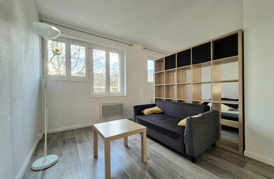 LILLE MOULINS/FAC DE DROIT : STUDIO LUMINEUX DE 28M² AVEC CAVE PRIVATIVE