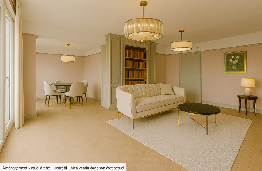 Appartement  3 chambres , garage, secteur Egalité