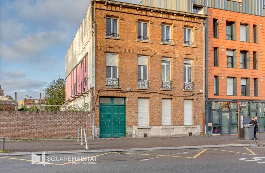 Immeuble d’Exception de 15 chambres en hyper centre de Roubaix 280m2 + Jardin