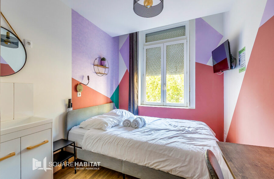 Immeuble d’Exception de 15 chambres en hyper centre de Roubaix 280m2 + Jardin