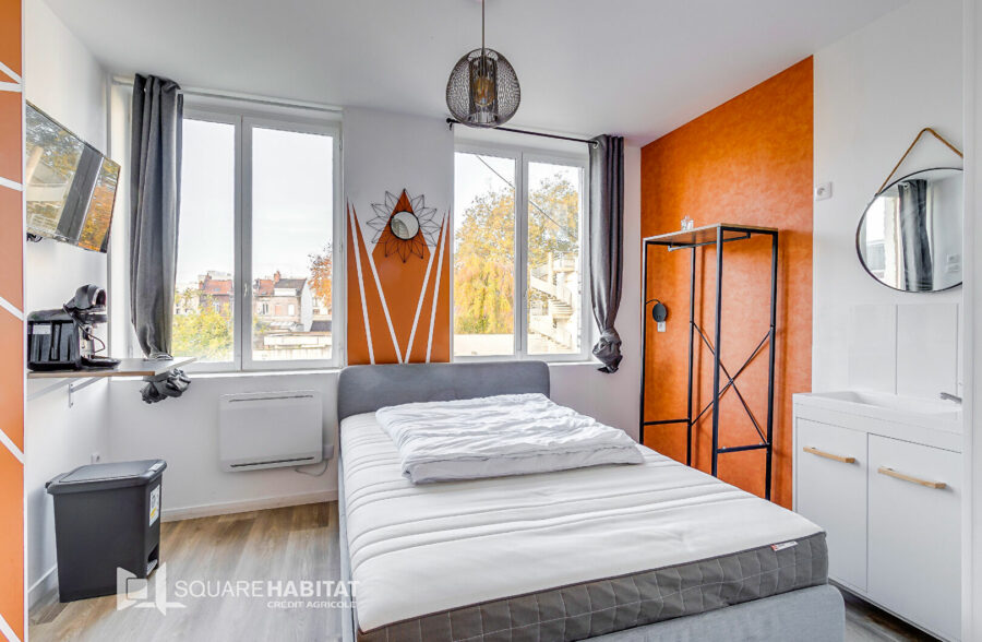 Immeuble d’Exception de 15 chambres en hyper centre de Roubaix 280m2 + Jardin
