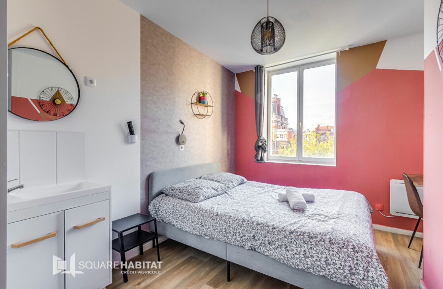 Immeuble d’Exception de 15 chambres en hyper centre de Roubaix 280m2 + Jardin