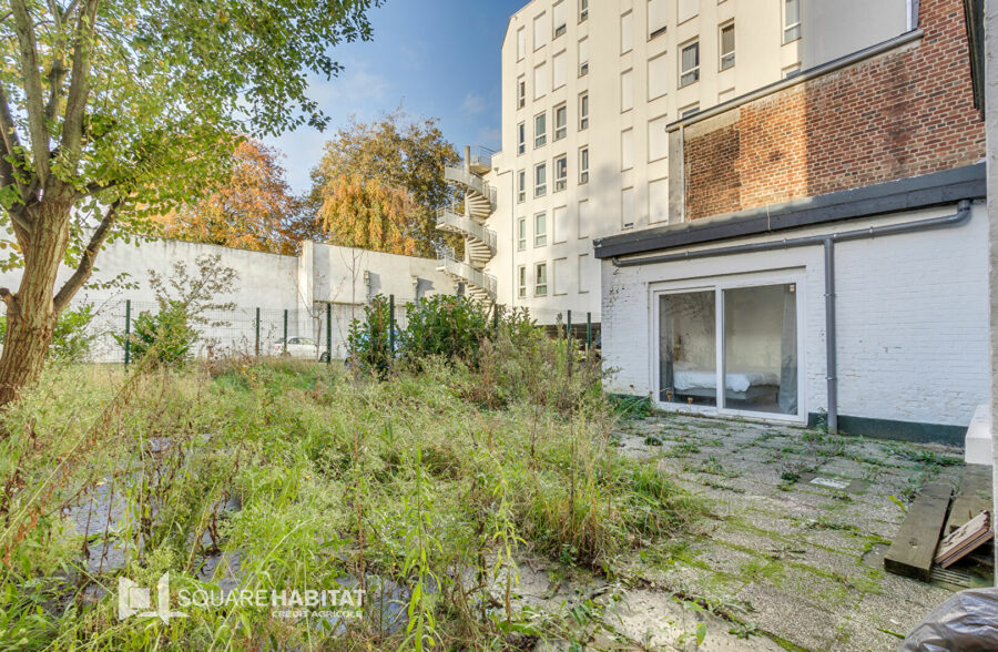 Immeuble d’Exception de 15 chambres en hyper centre de Roubaix 280m2 + Jardin