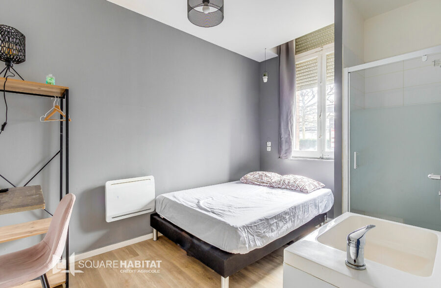 Immeuble d’Exception de 15 chambres en hyper centre de Roubaix 280m2 + Jardin