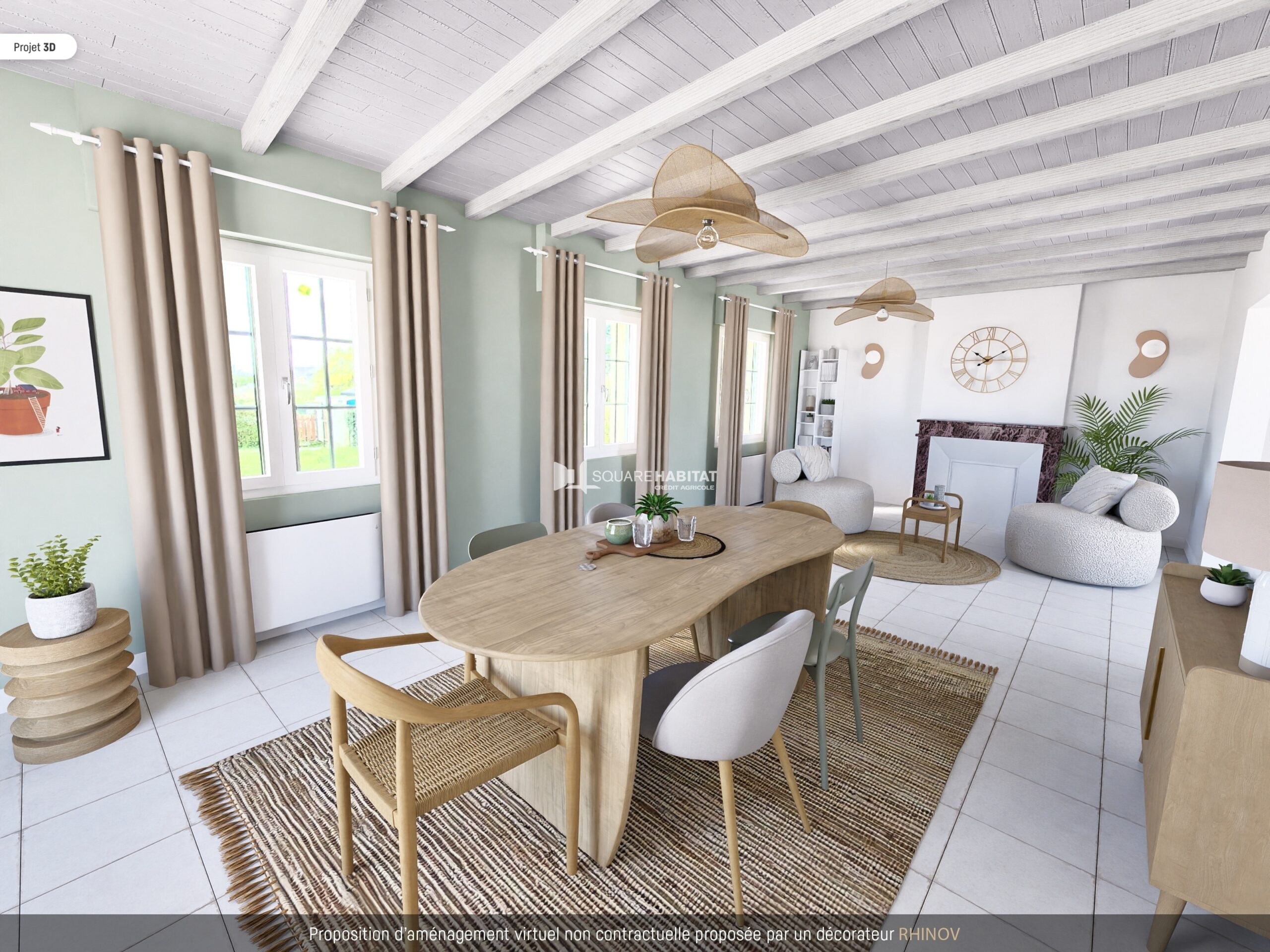 Longère Eperlecques 5 pièce(s) 165 m2