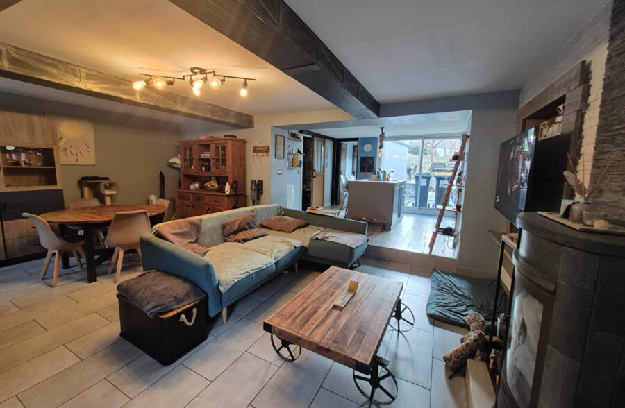 Très belle maison flamande avec 3 chambres dont 1 au rdc et jardin