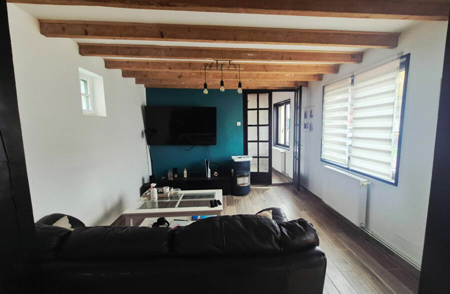 Maison Individuelle avec garage et cour fermée sur Norrent-Fontes.