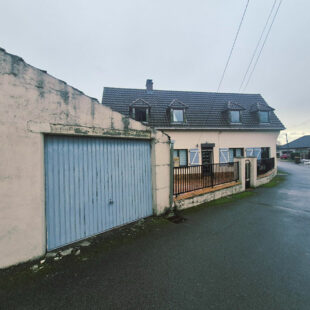 Maison Individuelle avec garage et cour fermée sur Norrent-Fontes.
