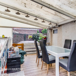 Maison semi mitoyenne 3 chambres avec Jardin et garage à Roubaix.