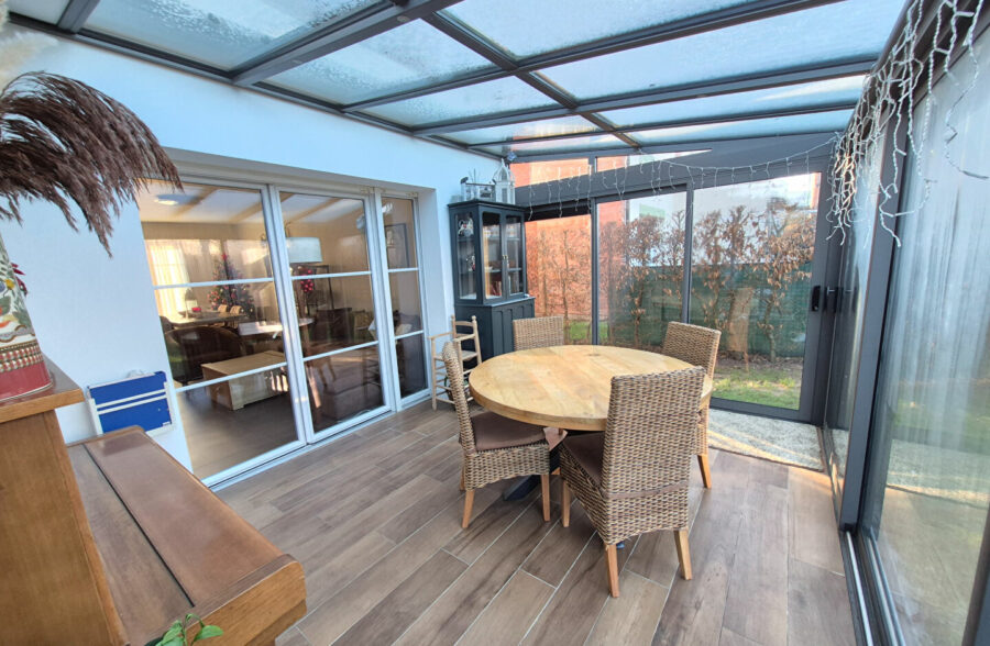 Maison Hallennes Lez Haubourdin  1 mit., 3 chambres, jardin, garage, 2 parkings