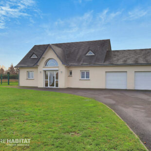 Pavillon individuel semi plain-pied en campagne