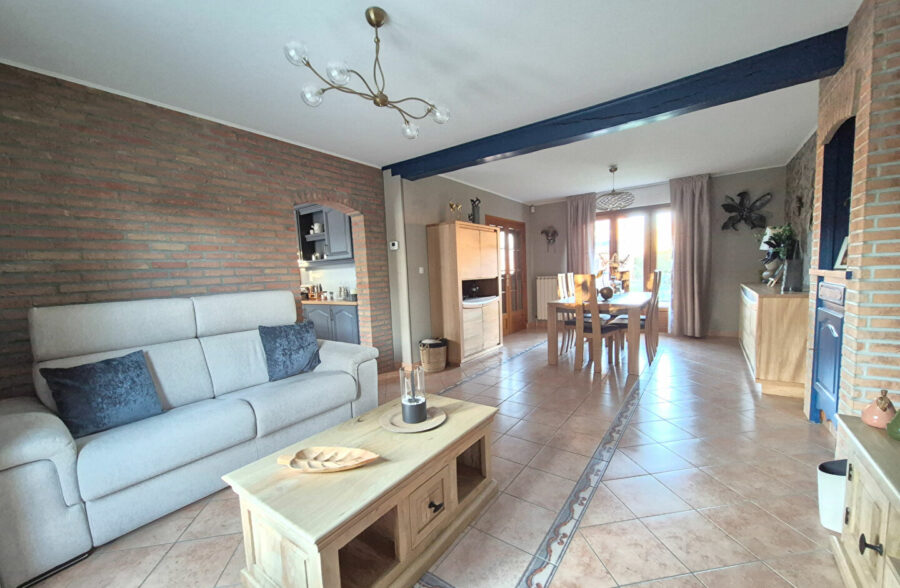 Pavillon semi Plain Pied  4 Chambres + Sous sol en impasse