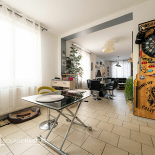 Immeuble comprenant 2 logements et garage