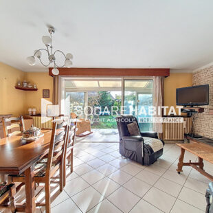 Rare sur le secteur ! Maison semi individuelle avec garage et jardin sans vis-à-vis