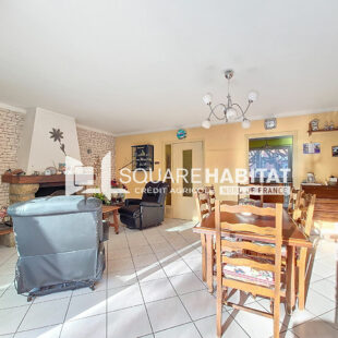 Rare sur le secteur ! Maison semi individuelle avec garage et jardin sans vis-à-vis