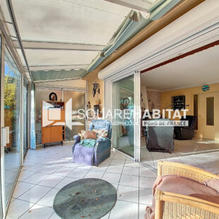 Rare sur le secteur ! Maison semi individuelle avec garage et jardin sans vis-à-vis