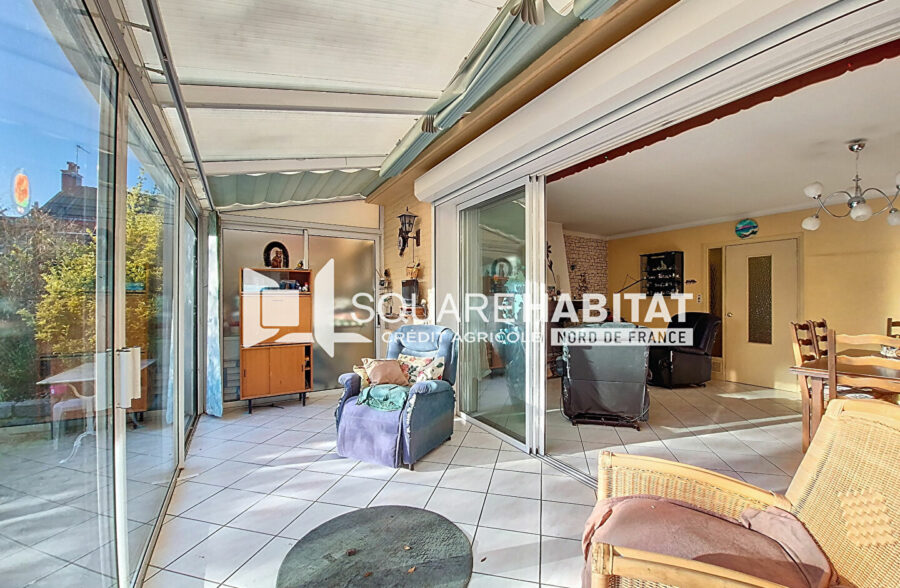 Rare sur le secteur ! Maison semi individuelle avec garage et jardin sans vis-à-vis