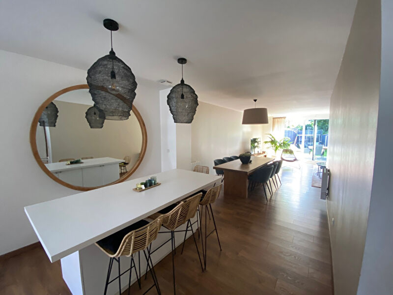 Maison 3 chambres + dressing et jardin