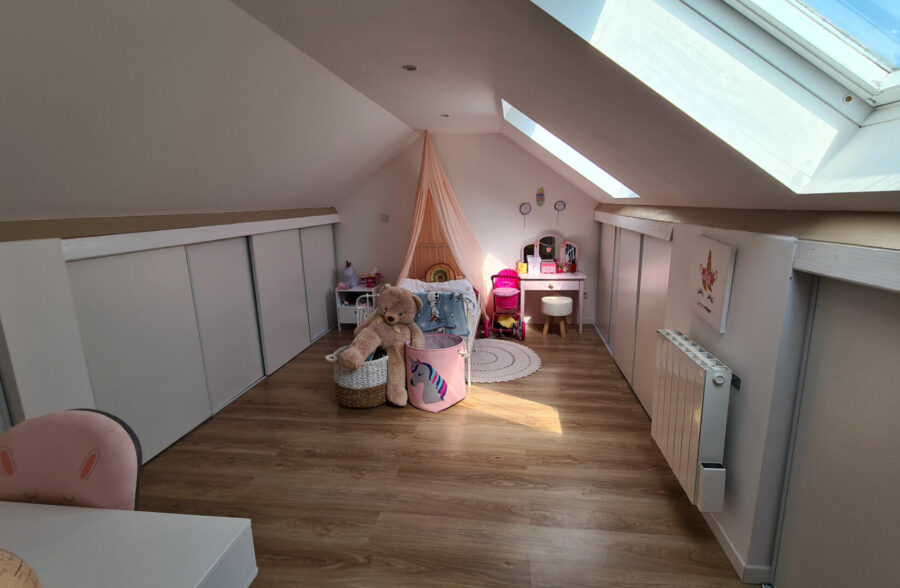 Maison 3 chambres + dressing et jardin