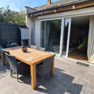 Maison 3 chambres + dressing et jardin