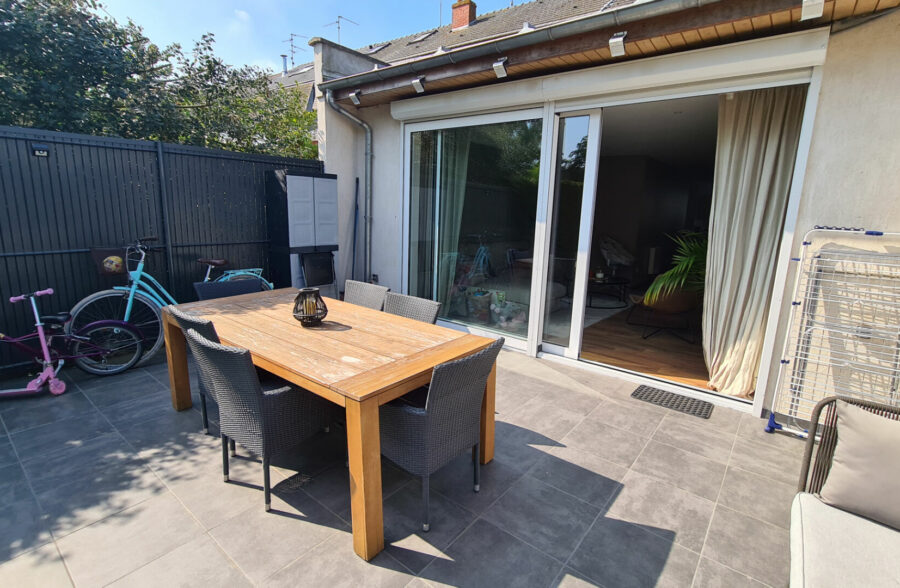 Maison 3 chambres + dressing et jardin