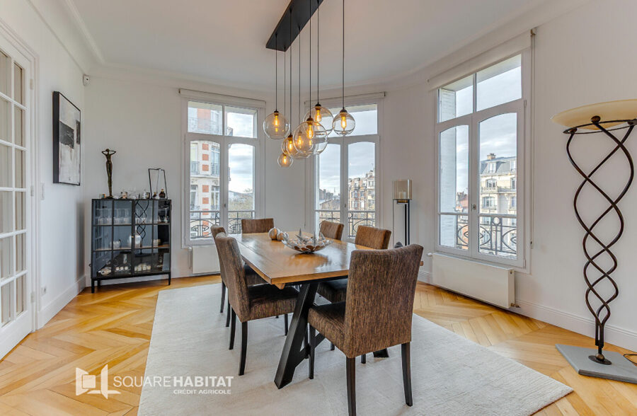 Appartement T4 avec cave, balcon et double garage