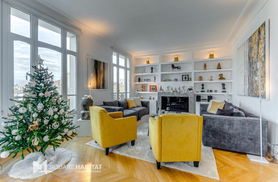 Appartement T4 avec cave, balcon et double garage