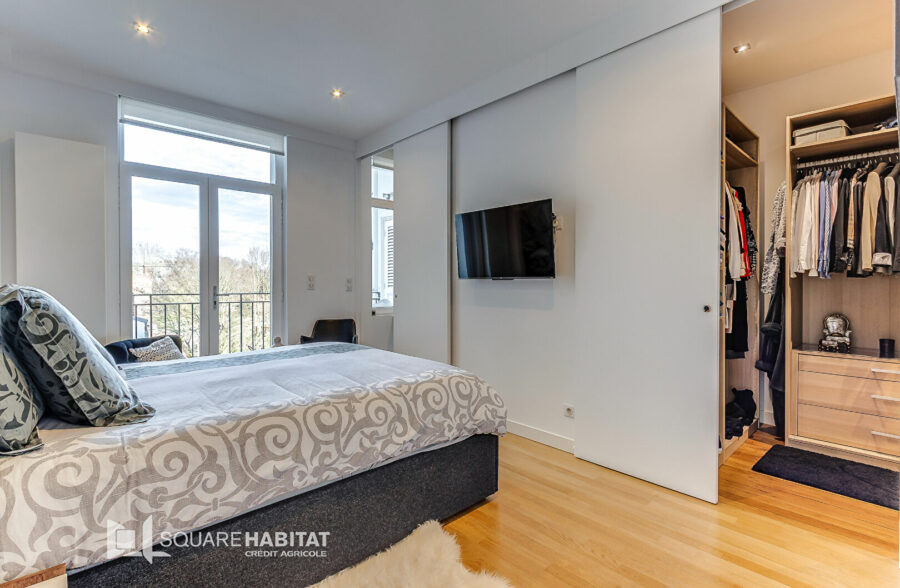 Appartement T4 avec cave, balcon et double garage