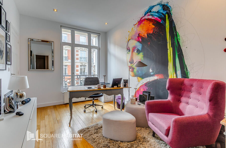 Appartement T4 avec cave, balcon et double garage