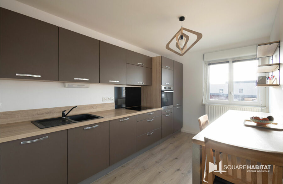 Appartement La Madeleine T3 avec extérieur et parking