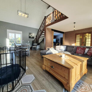 Maison de Campagne semi plain pied 4 chambres 2 salles de bain sous sol complet