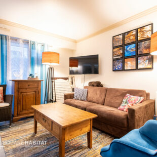 Grand studio cabine cosy avec terrasse!