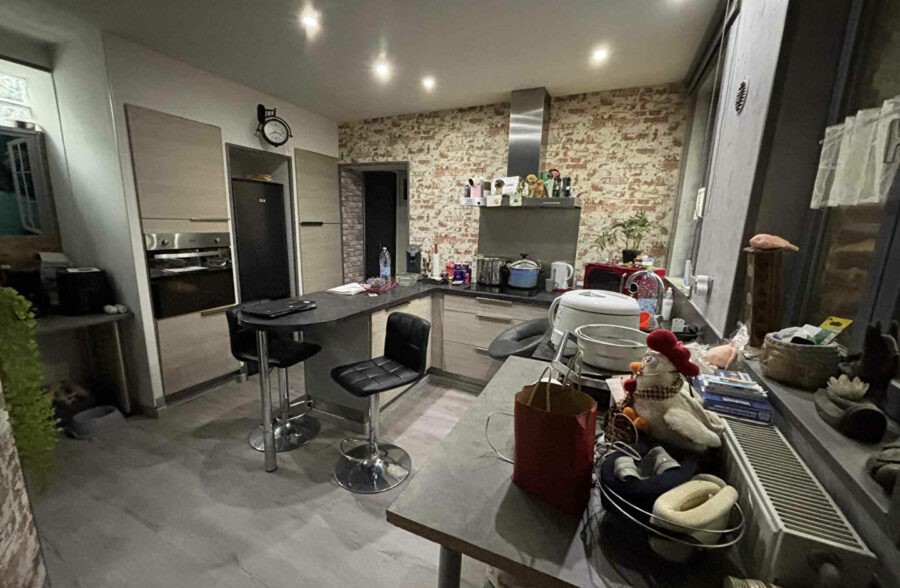 Maison semi individuelle semi plain pied