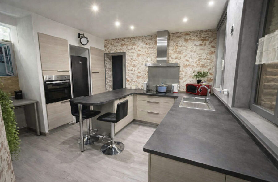 Maison  individuelle semi plain pied