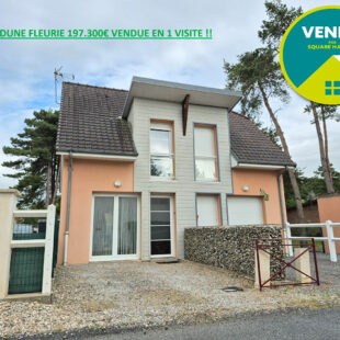 Maison récente , Quend les pins , 2 chambres , jardin et parking !!