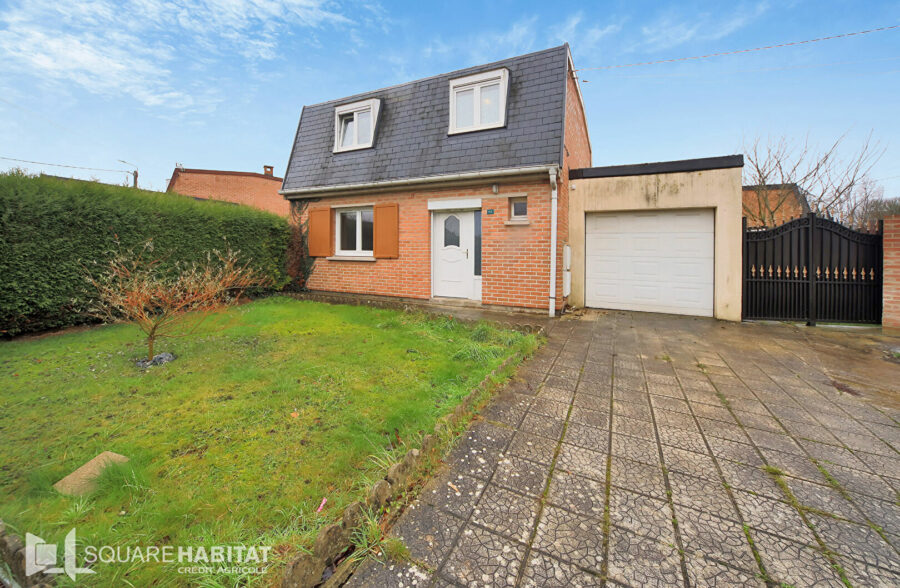 Maison Individuelle, 3 chambres, jardin et garage sur Haisnes