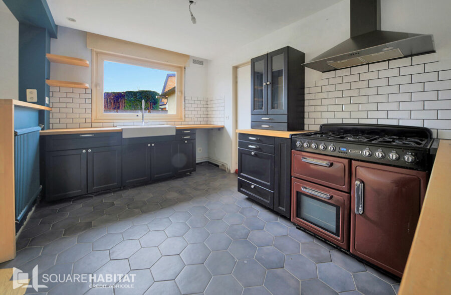 Maison Individuelle, 3 chambres, jardin et garage sur Haisnes