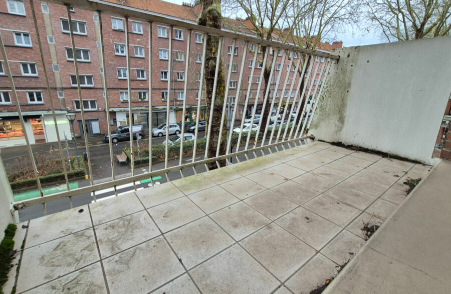 Appartement T2 avec Balcon proximité immédiate Deule et Lille
