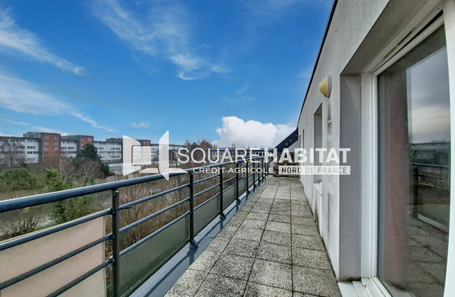 LILLE – APPARTEMENT – 1 CHAMBRE – TERRASSE – PARKING